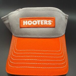Hooters Orange & Gray Branded Visor Patch